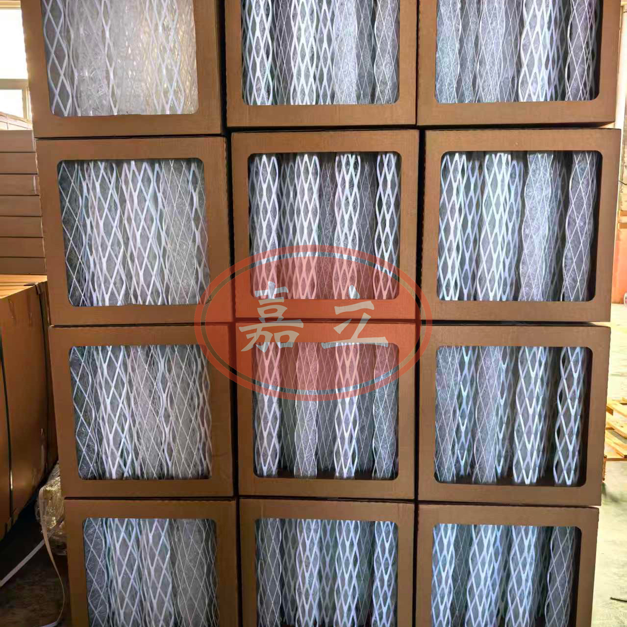 满城3D柱型漆雾过滤收集器